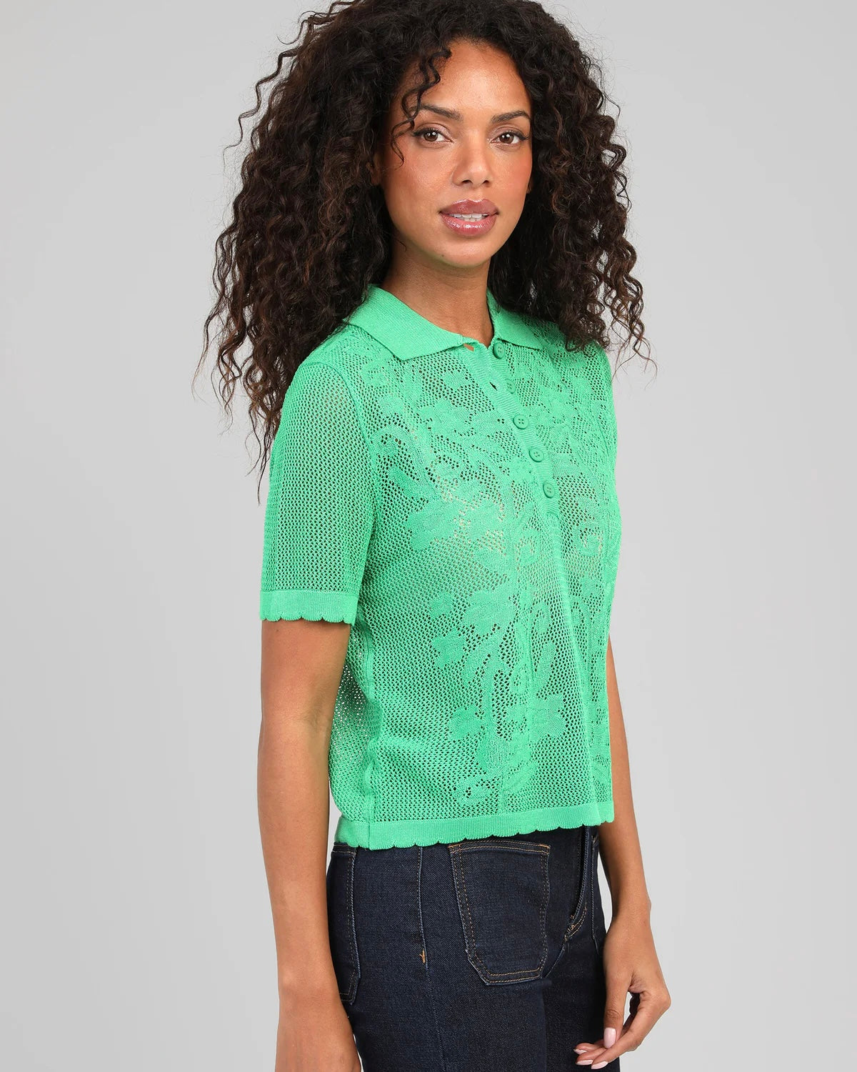 Nalexia Polo Top