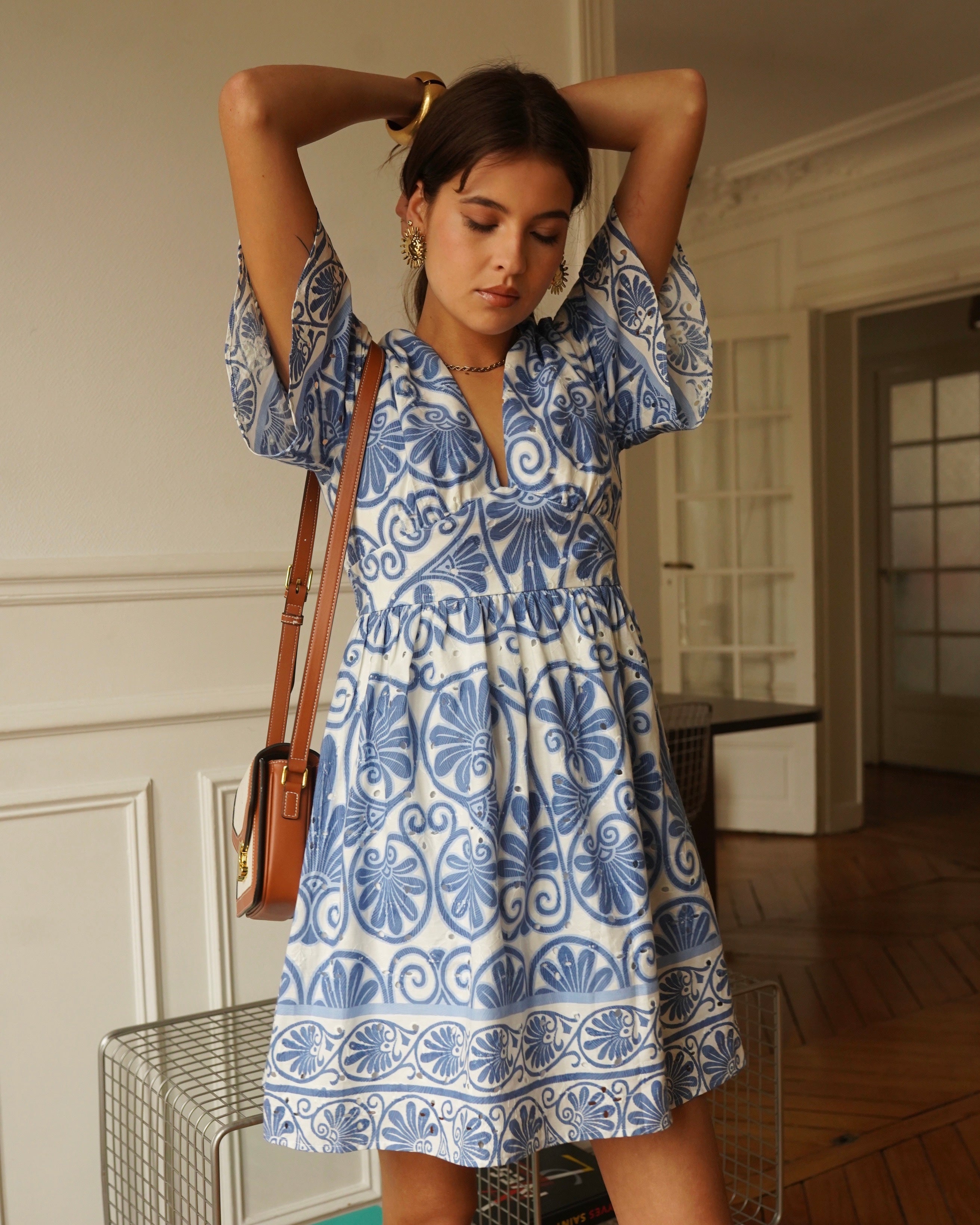 Millie Dress - Blue