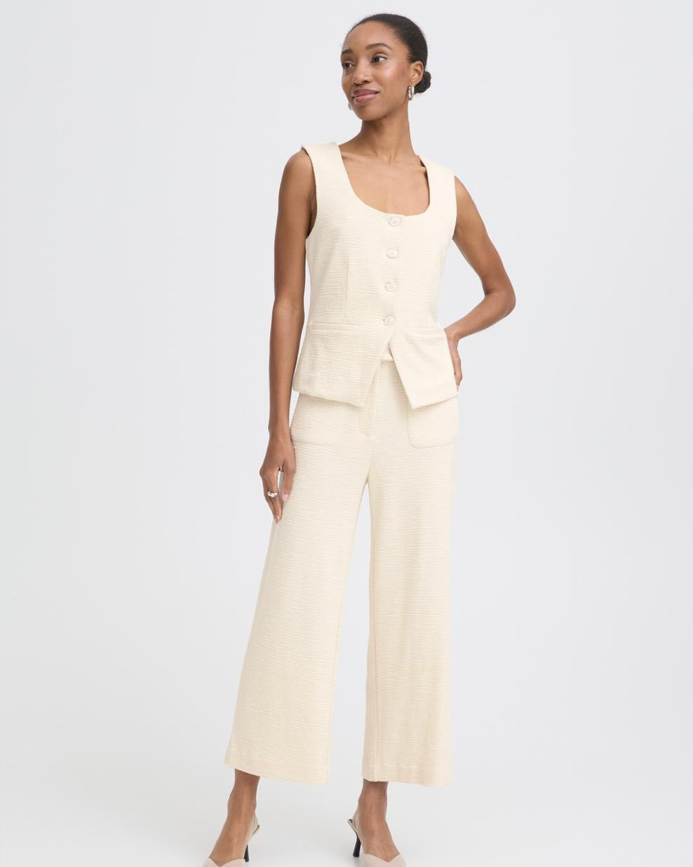 Tilde Trousers - Almond