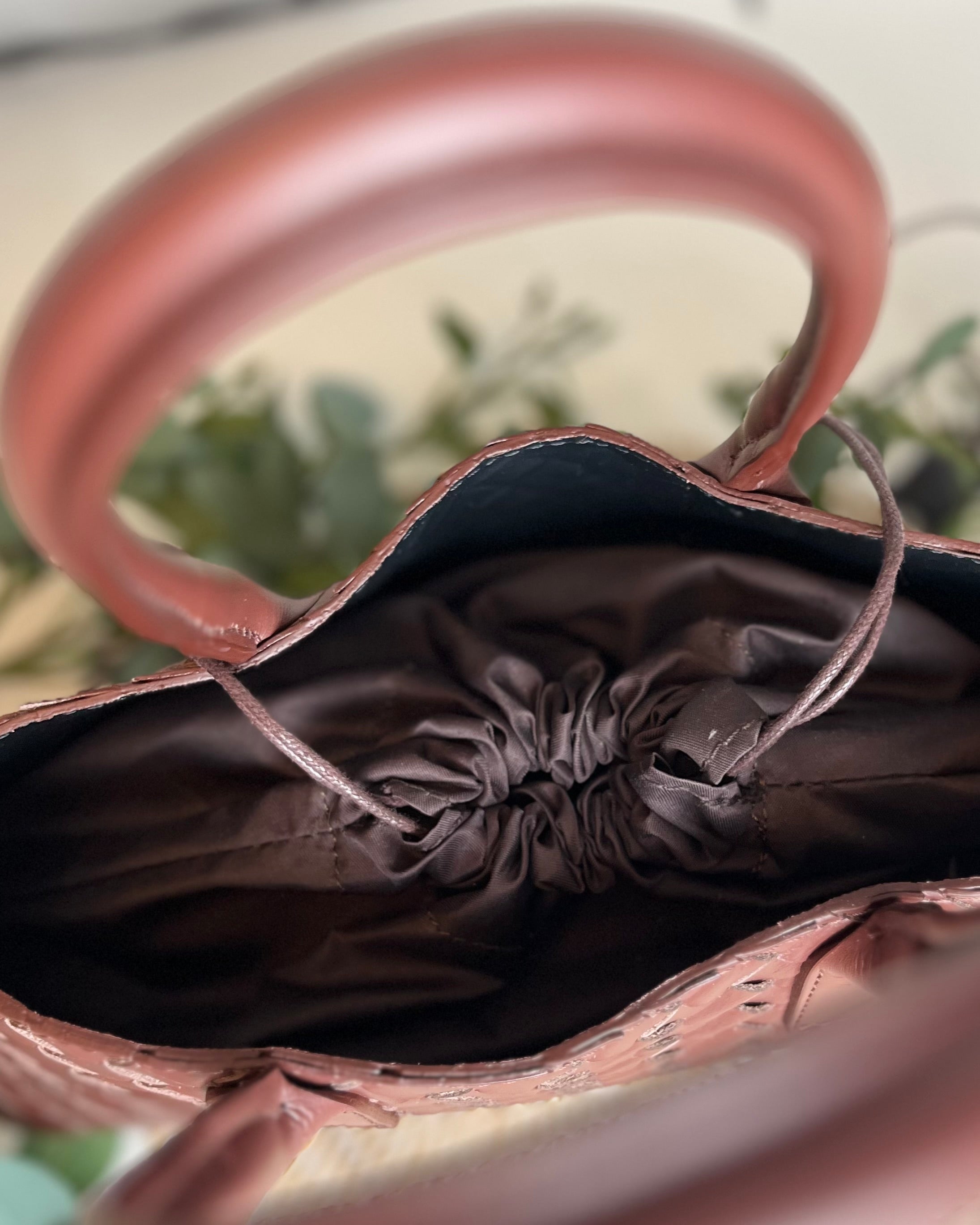 Trento Lattice Bag - Chocolate