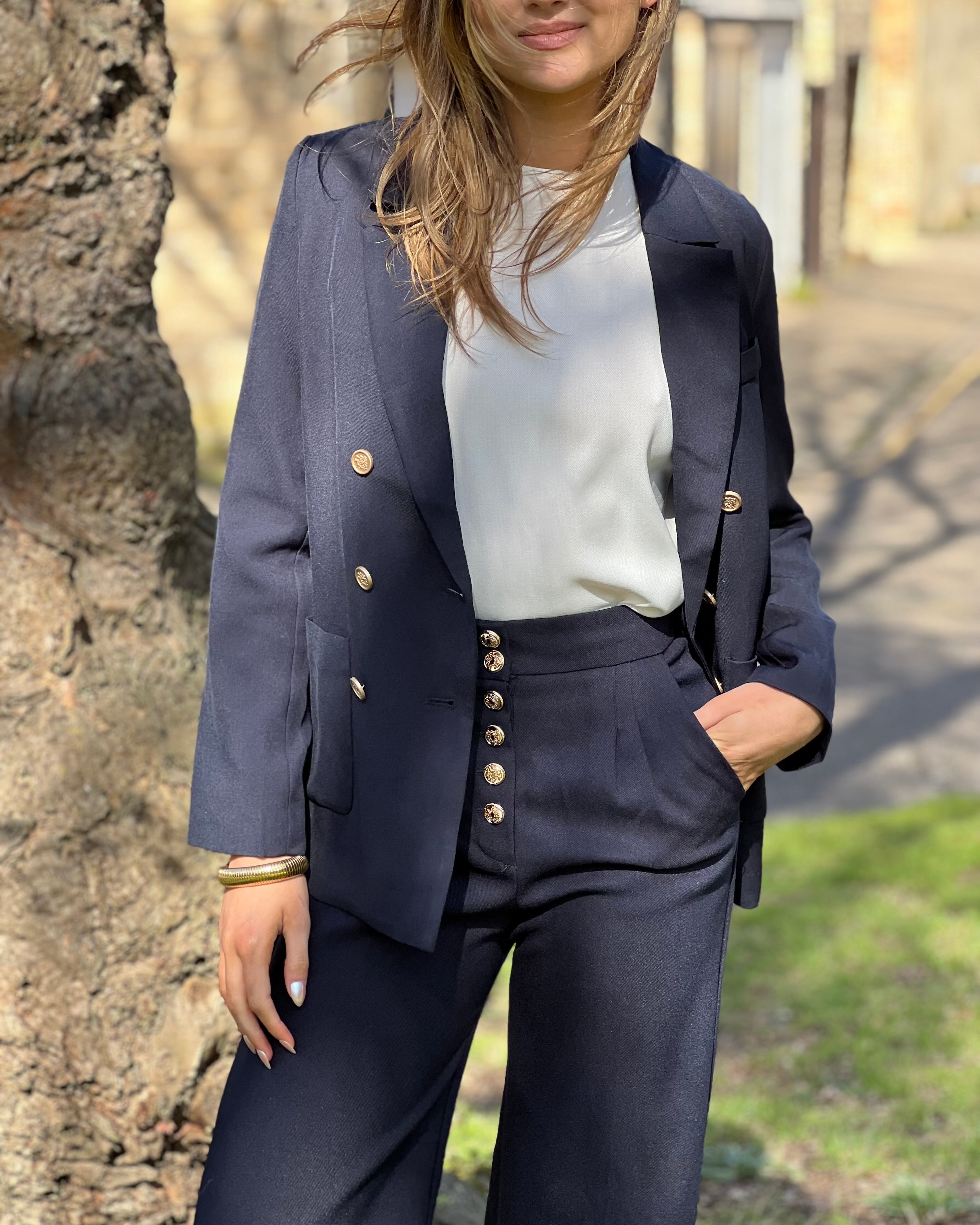 Marie Button Trousers
