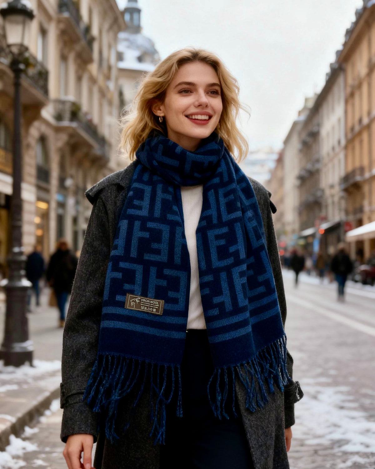 Flo Scarf - Navy