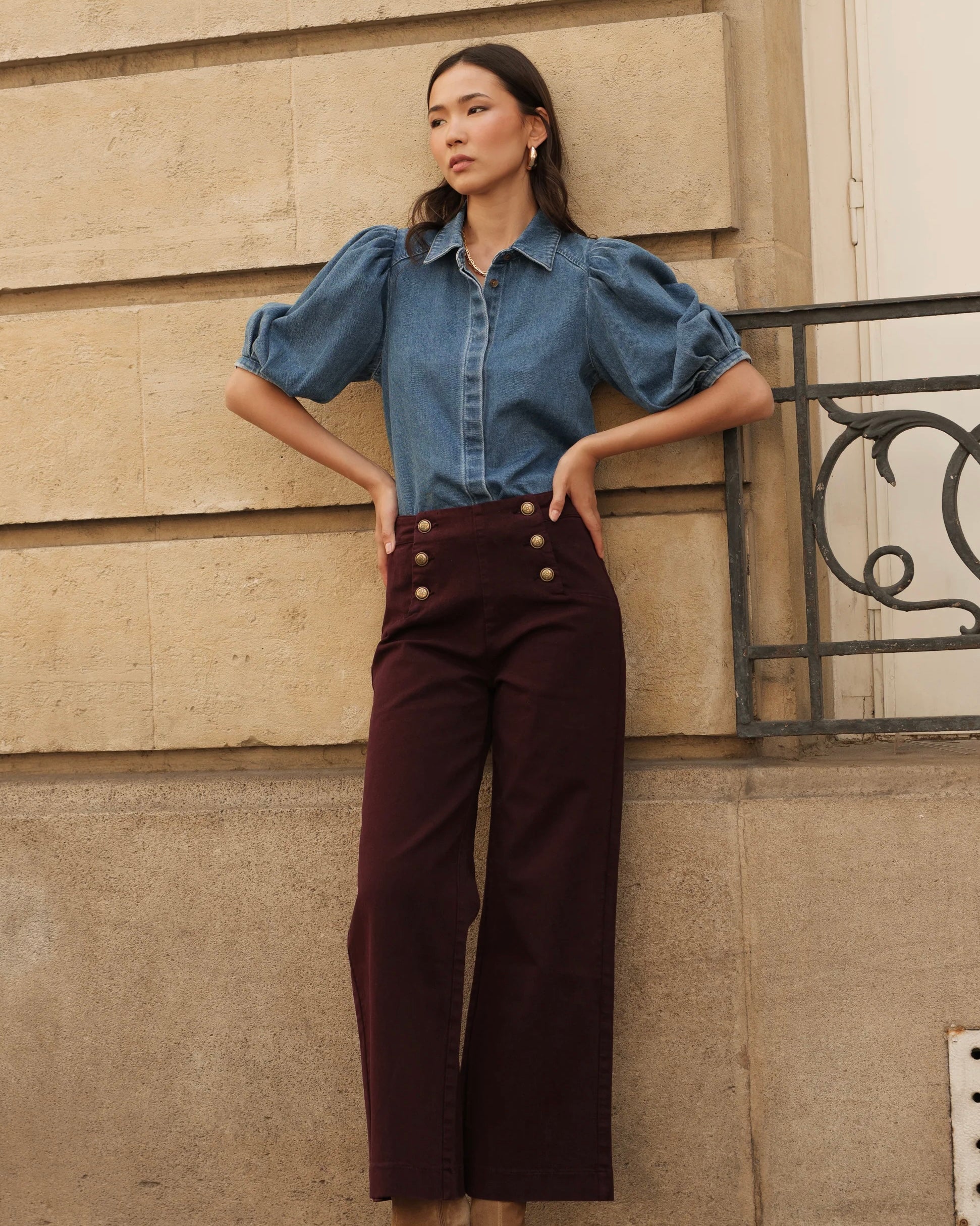Raye Cords - Burgundy