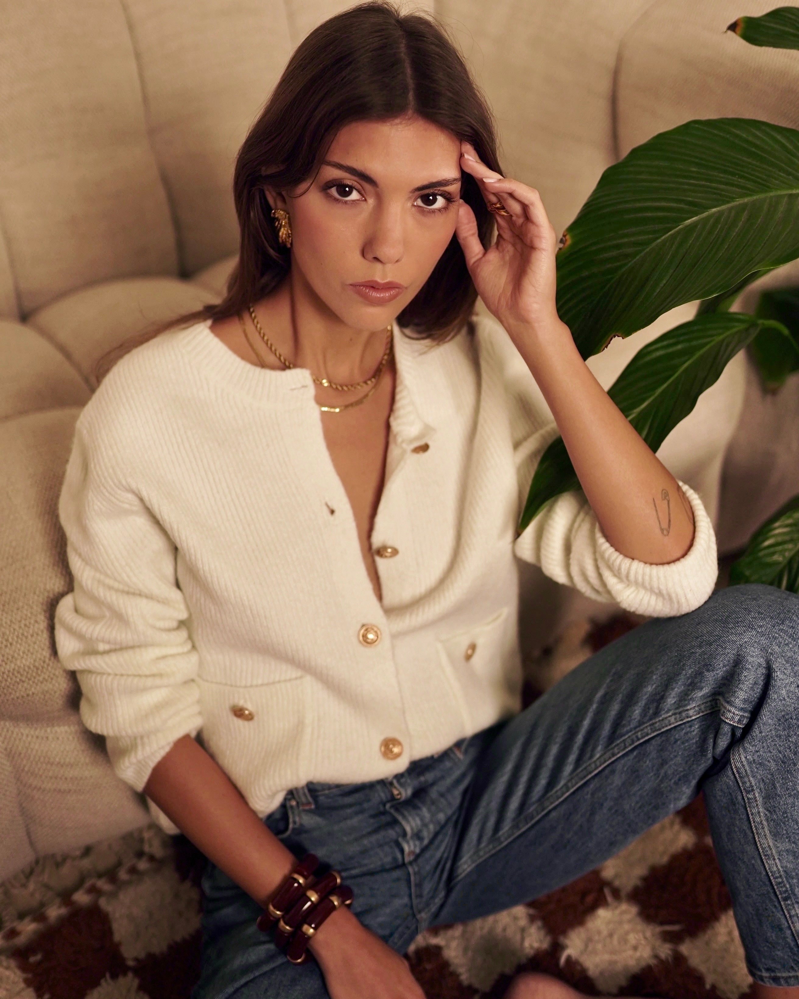 Isabeau Knit - Cream