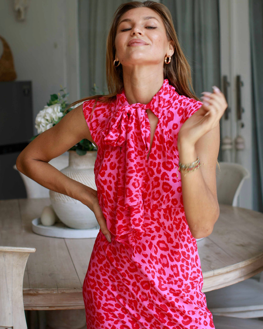 Gia - Hot Pink Leopard