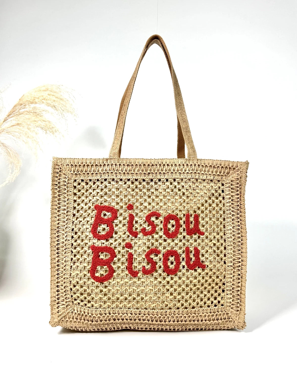 Bisou Handwoven Tote Bag