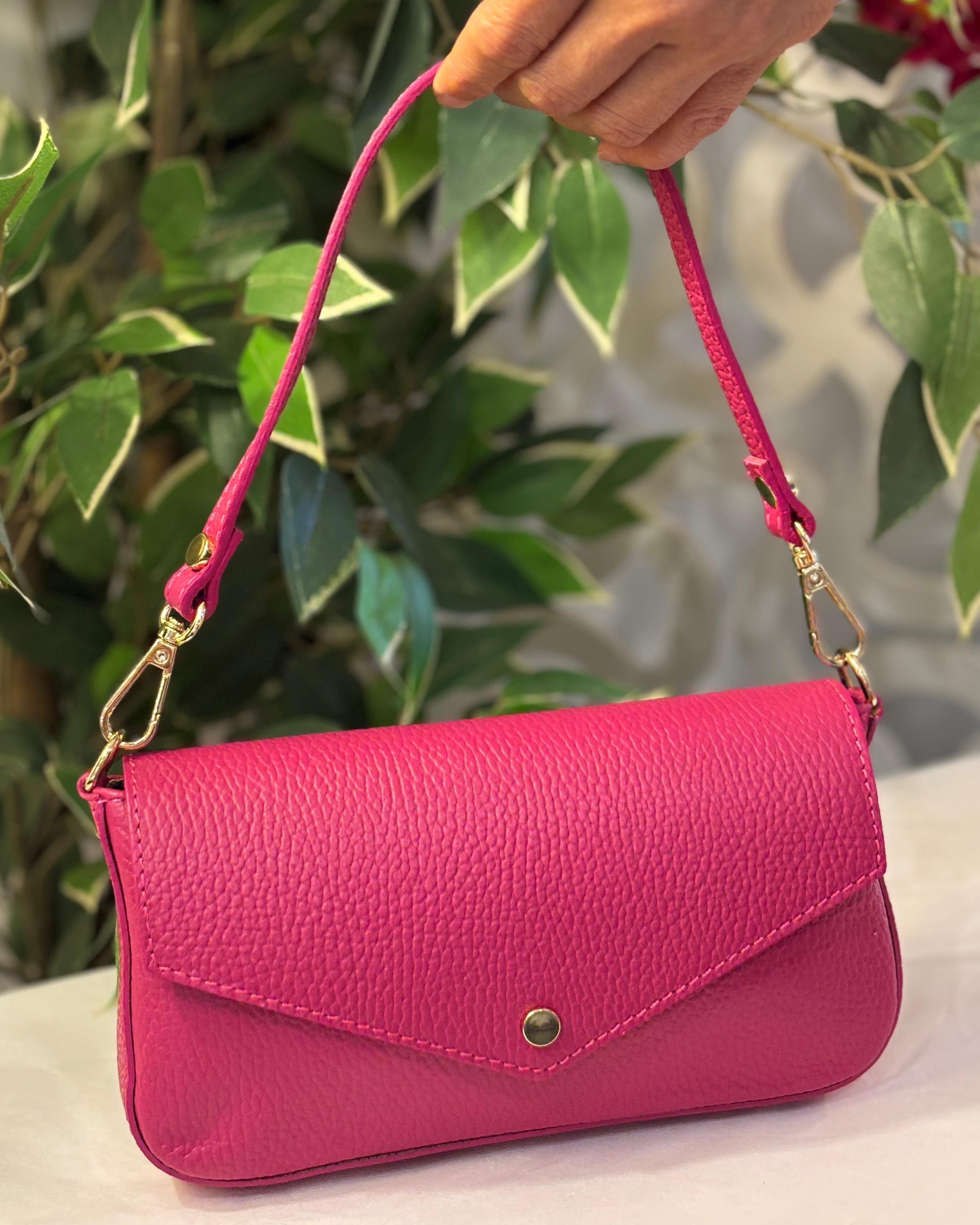 Ferrara Envelope Bag - Fuchsia