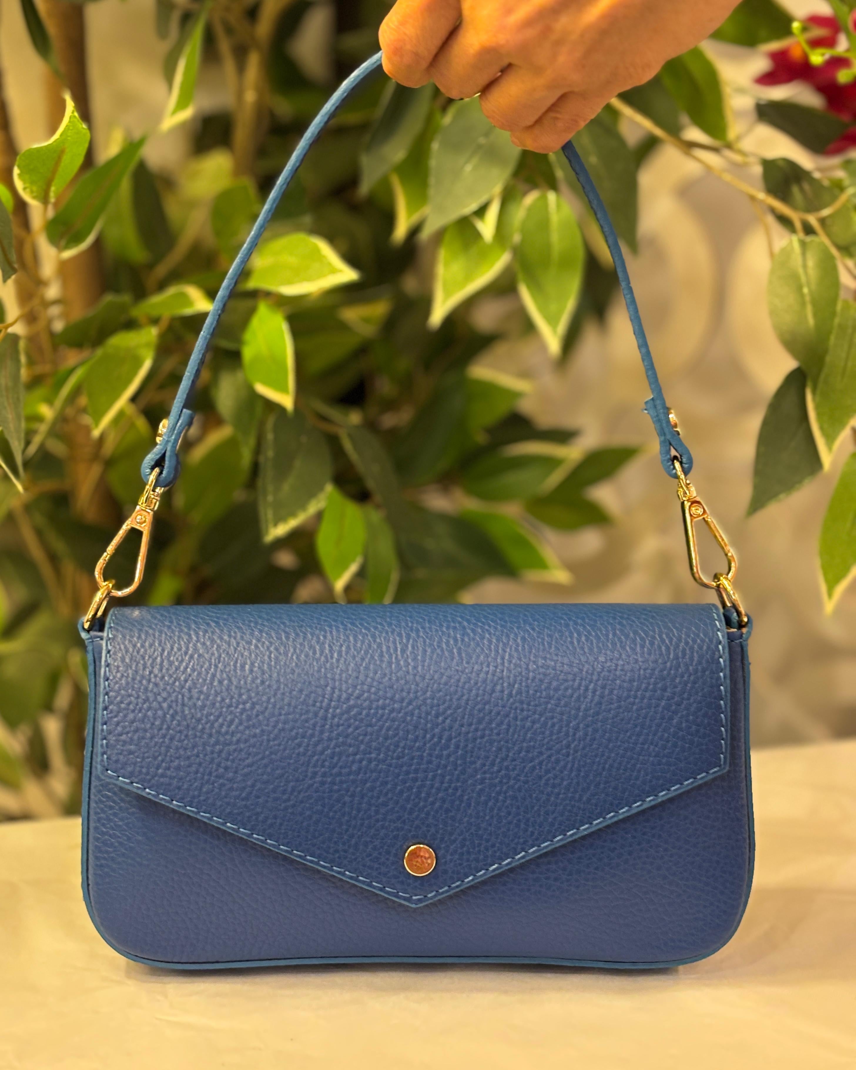 Ferrara Envelope Bag - Cobalt