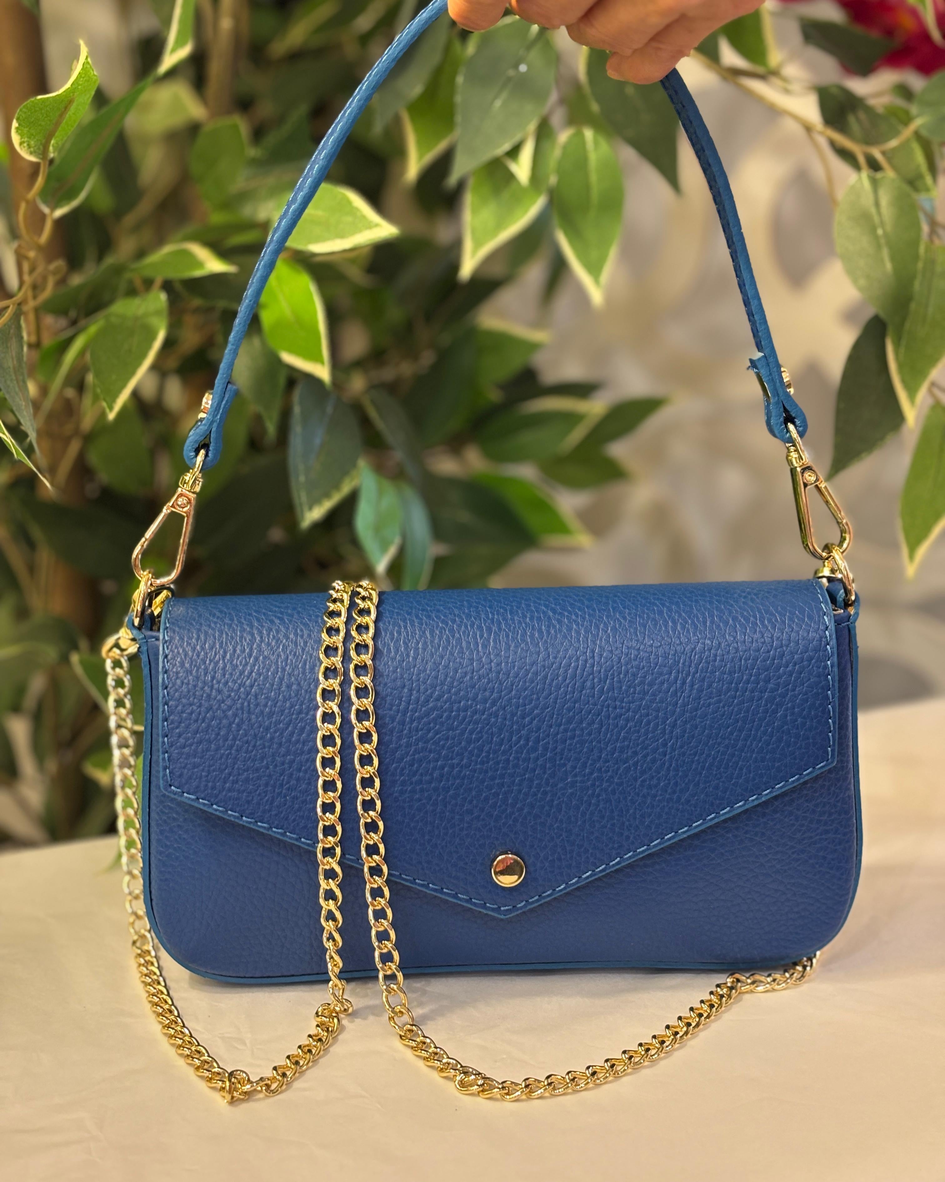Ferrara Envelope Bag - Cobalt