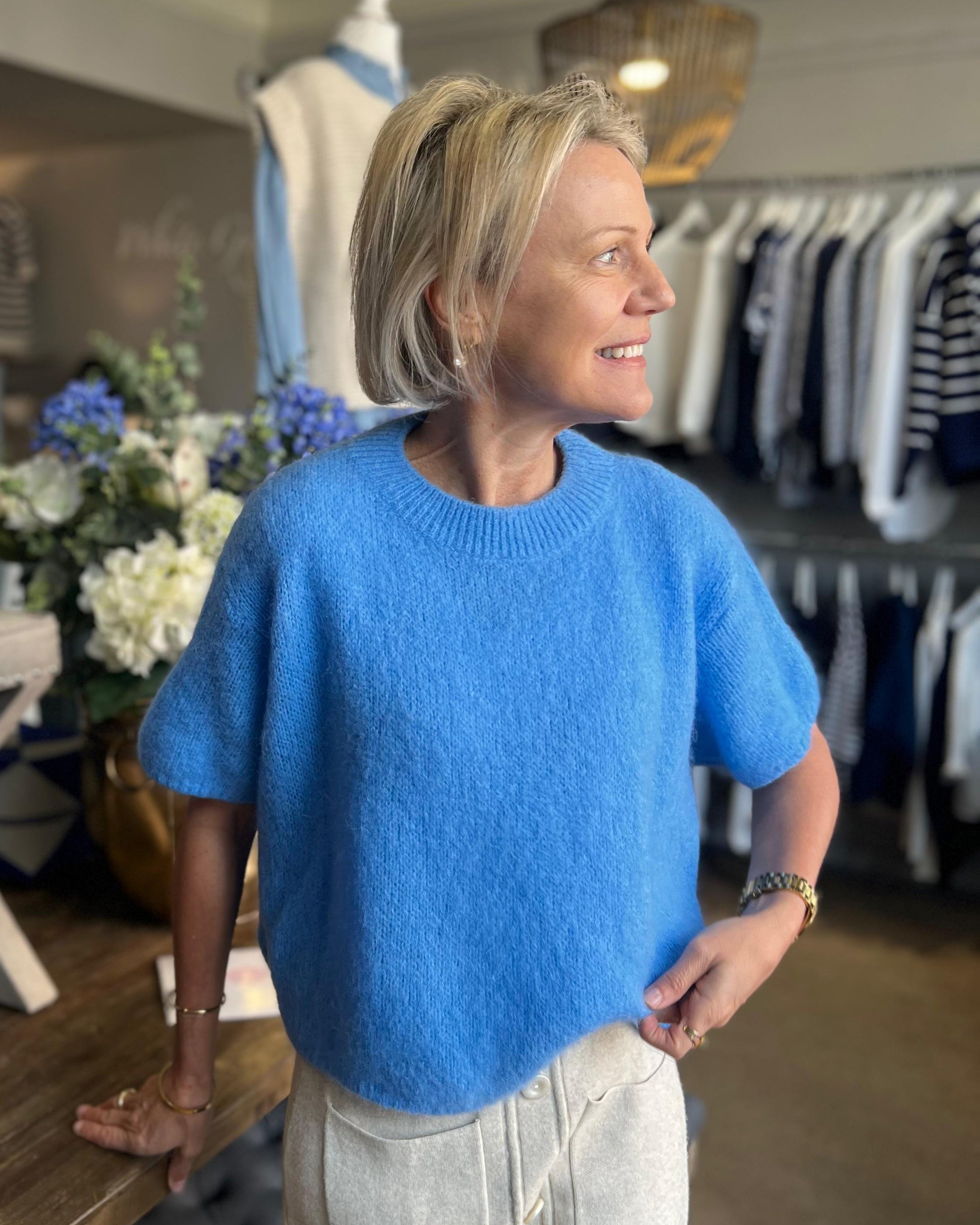 Maeve Jumper - Blue