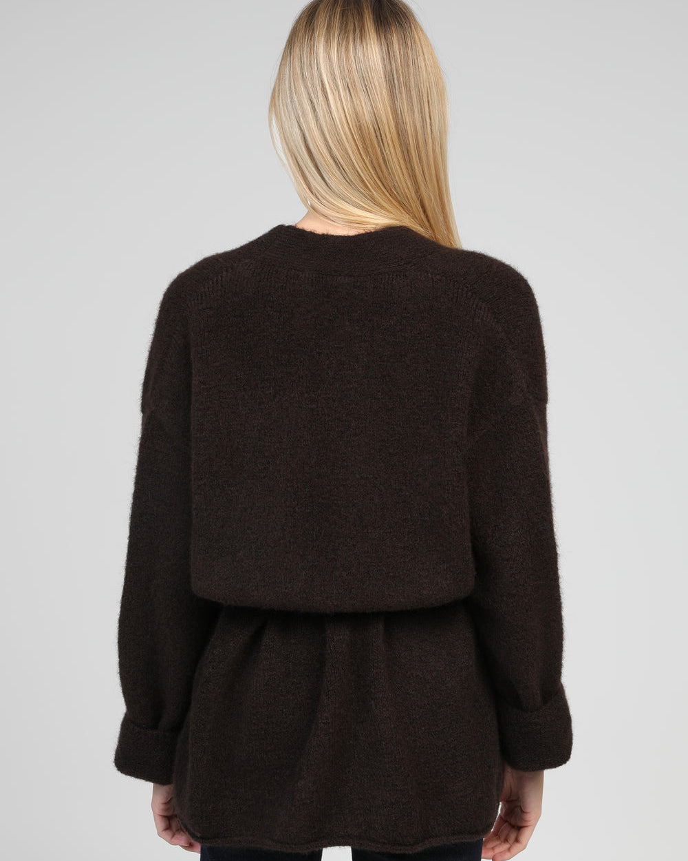 Louna Cardigan - Chocolate
