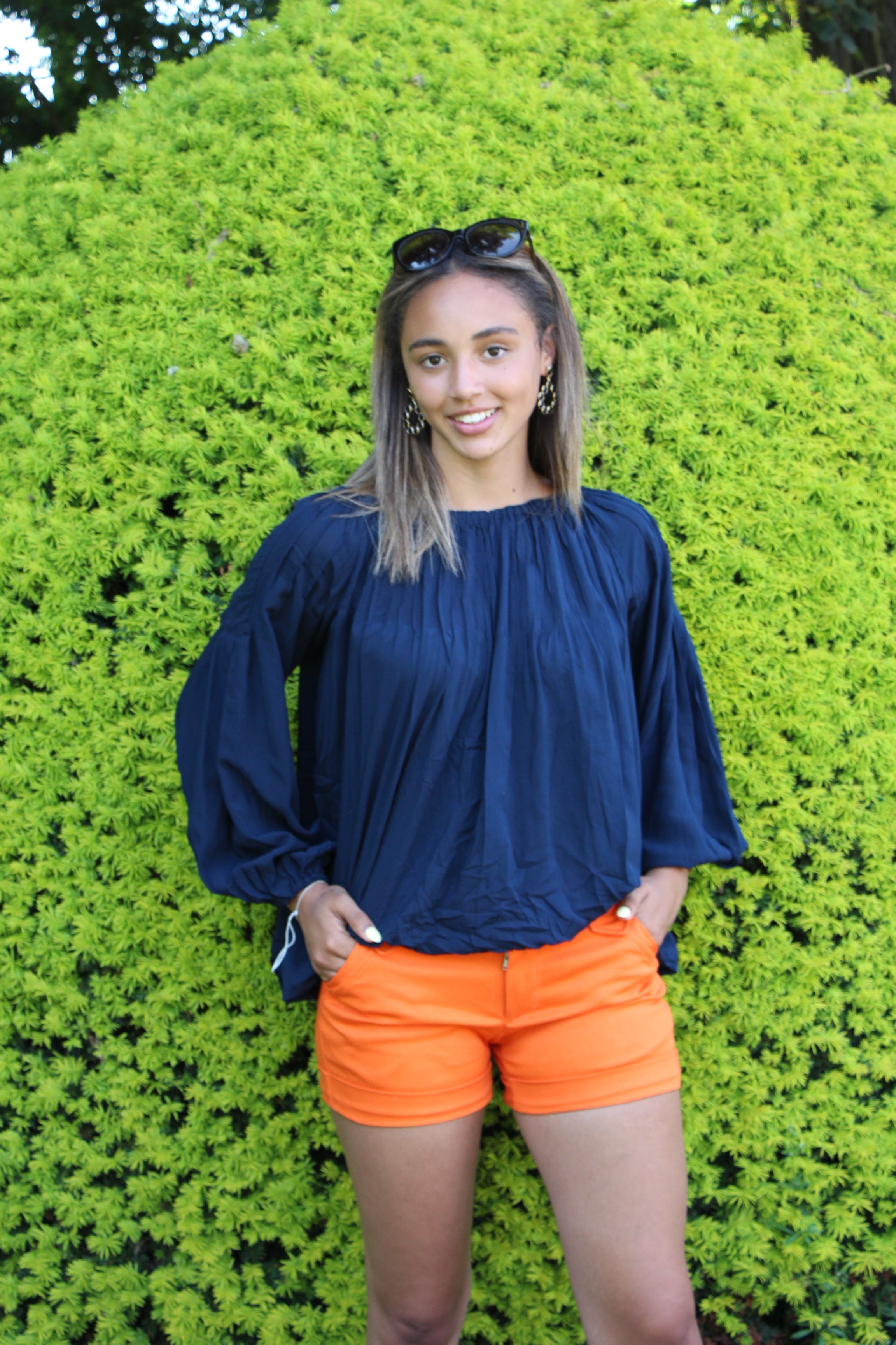Rosie Top - Navy