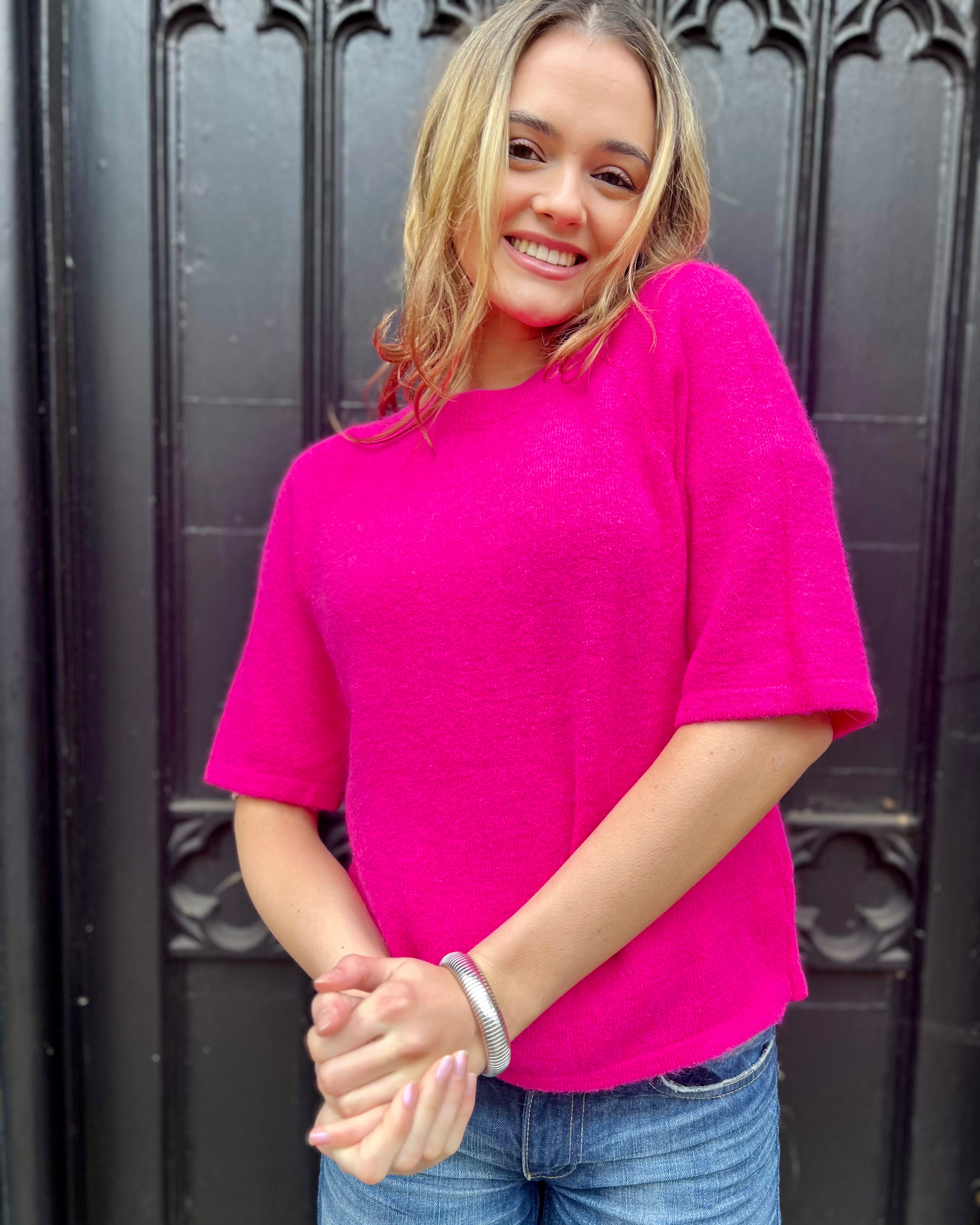 Maeve Jumper - Neon Pink