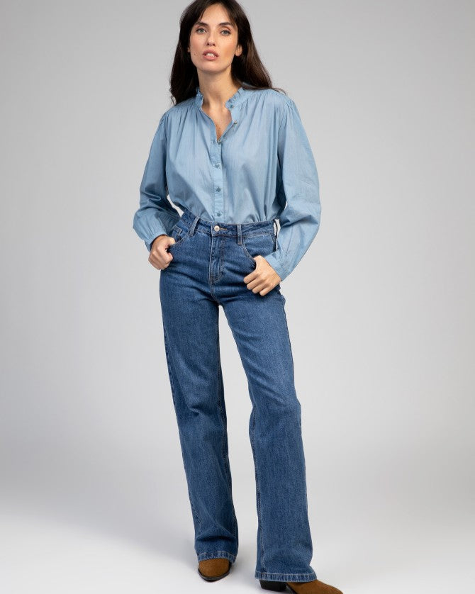 Saminy Blouse - Ciel