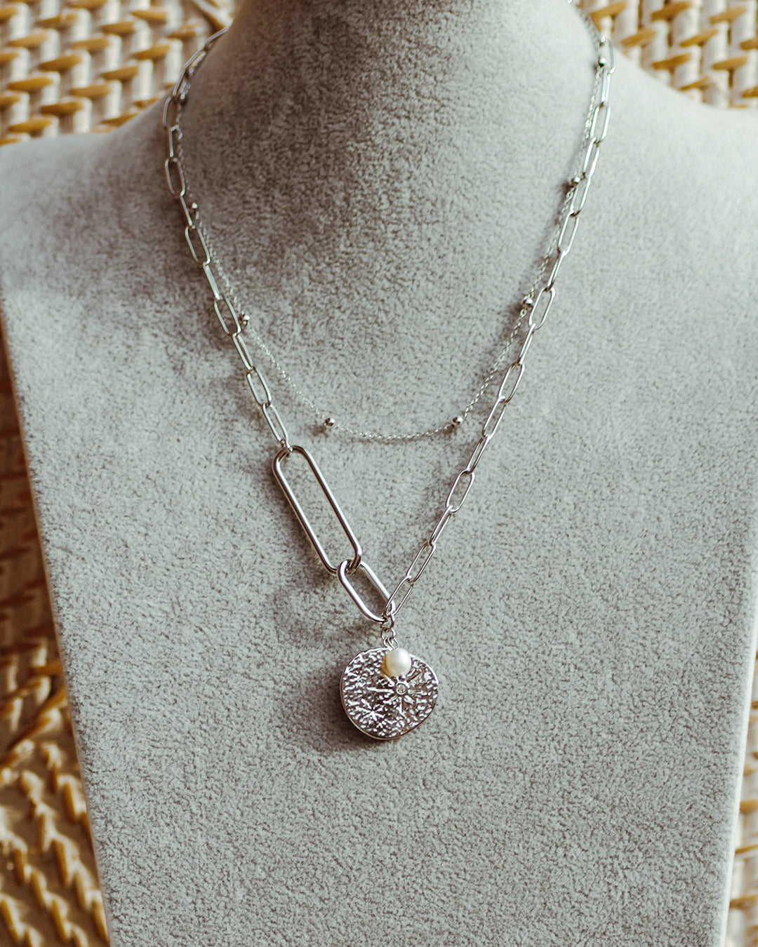 Venice - Two Tier Asymmetric Necklace