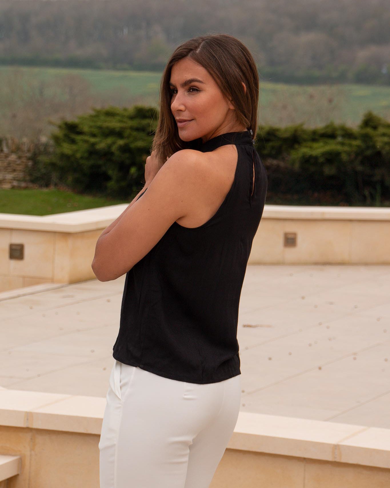 Lana Top - Blackt