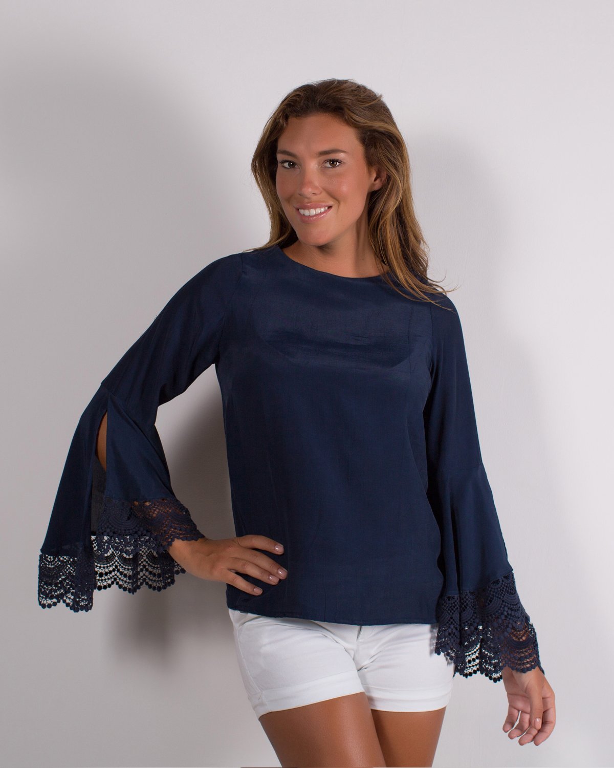 Heidi Top - Navy