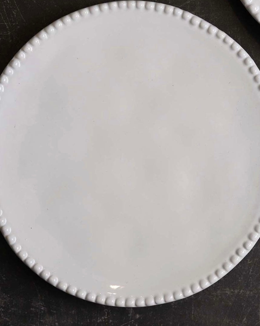 White Side Plate