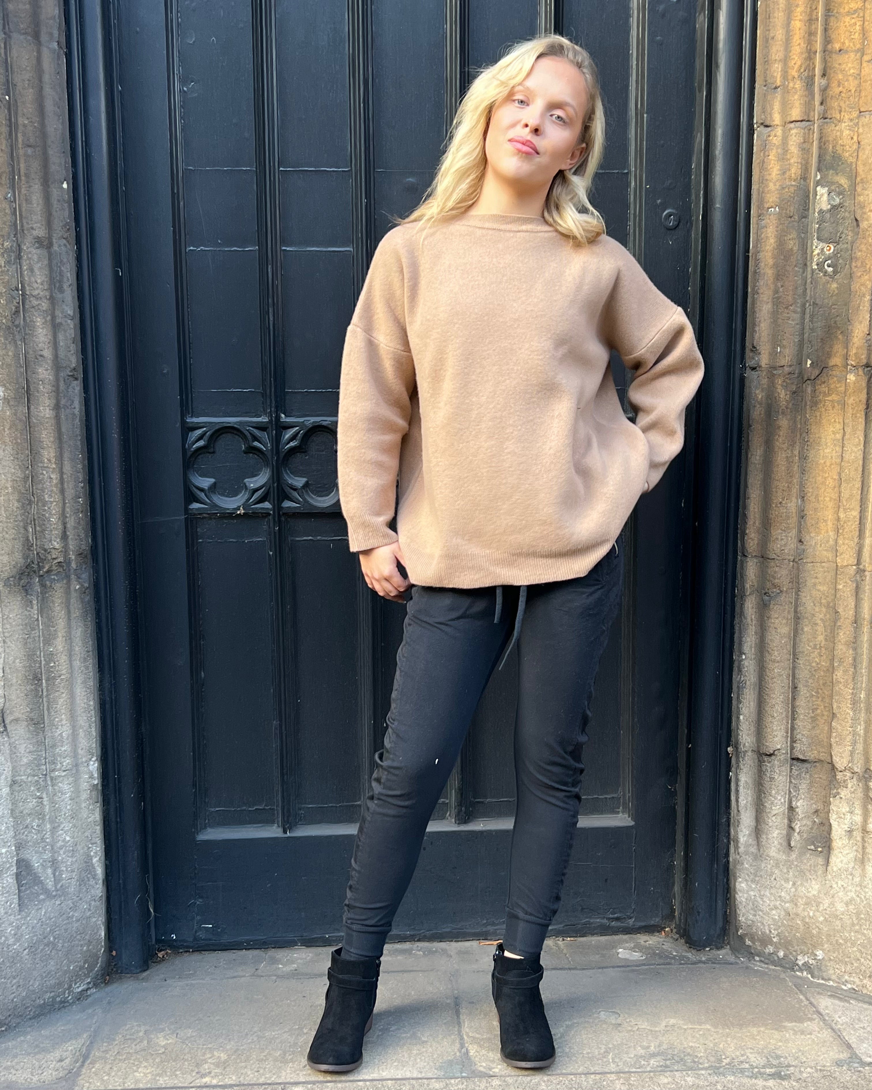 Fai - Cashmere Mix Sweater - Camel