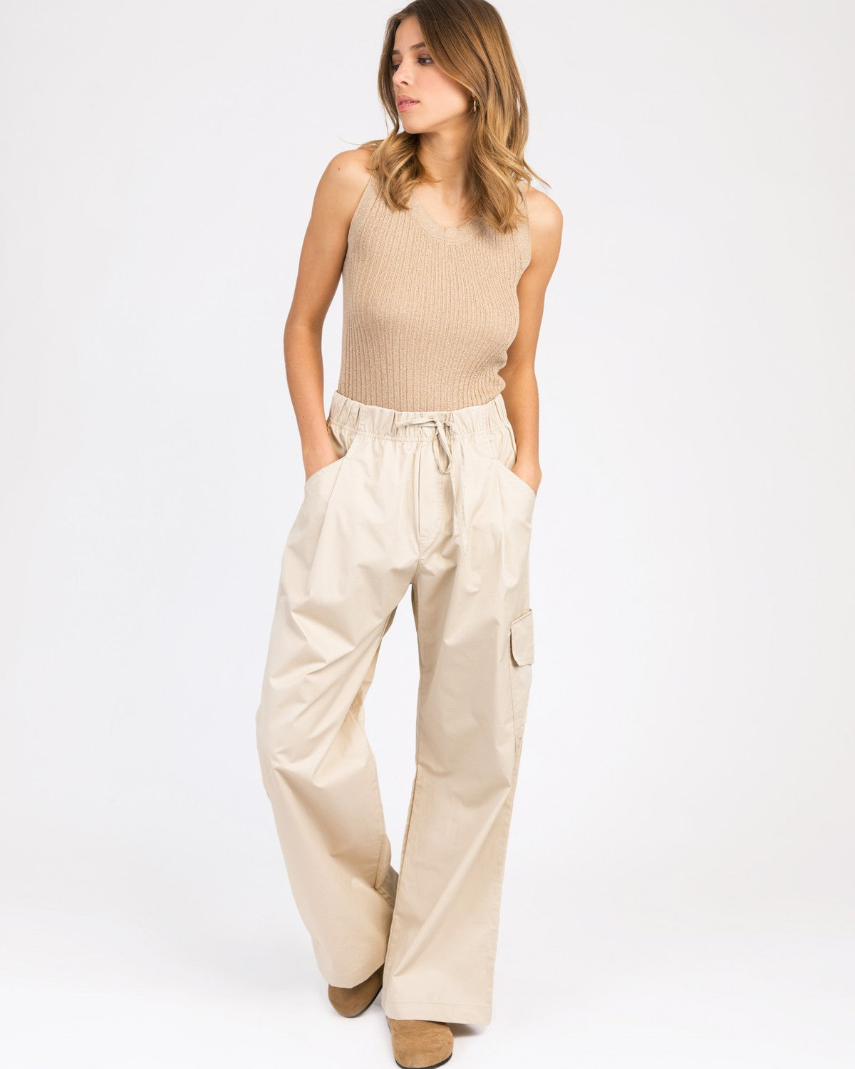 Laya - Iridescent knitted vest