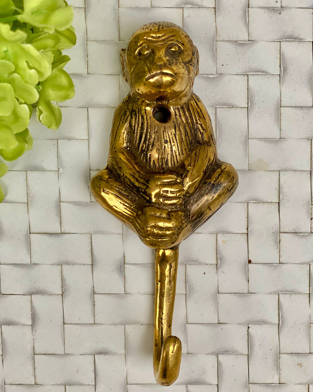 Monkey Brass Hook