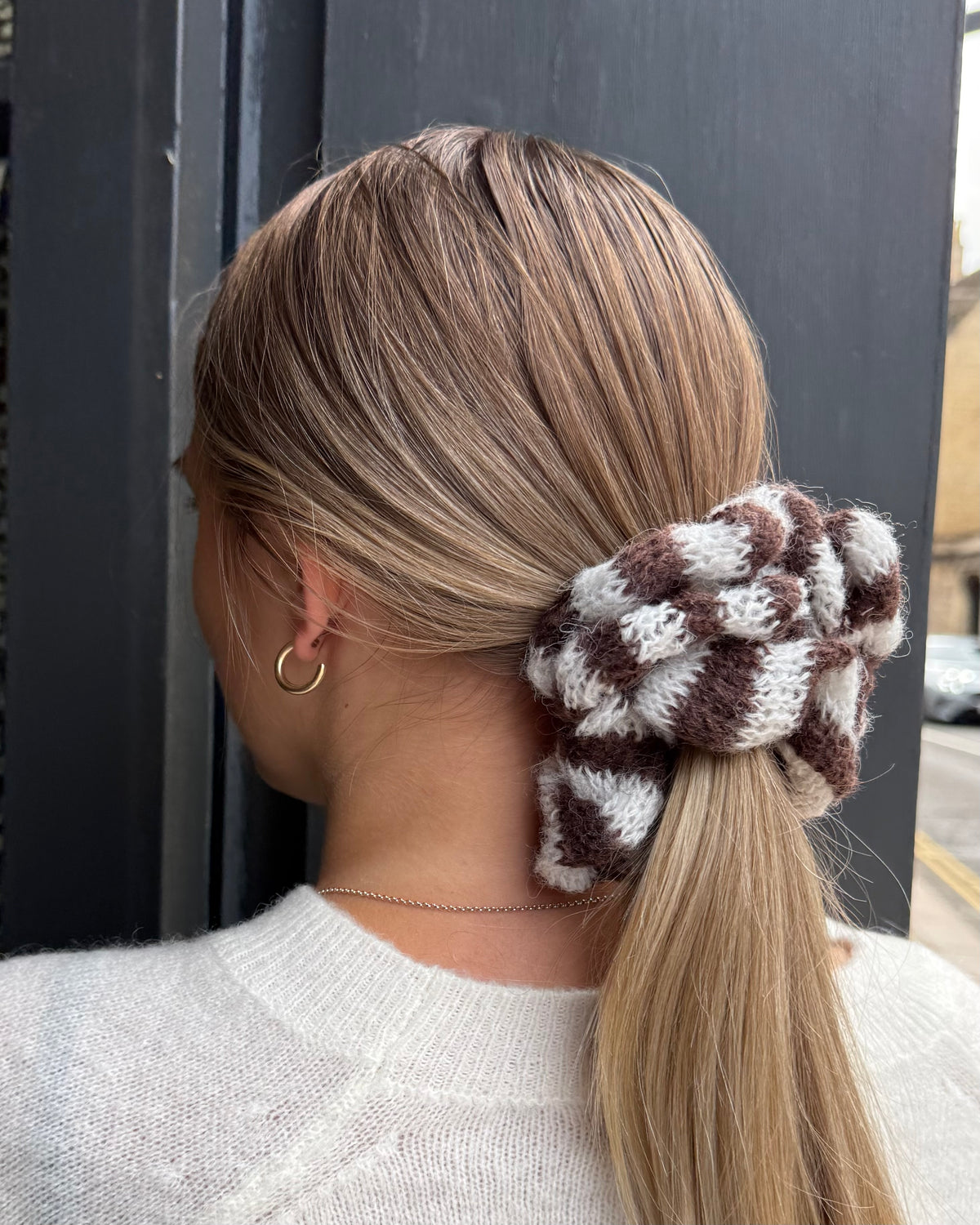 Knitted Scrunchie