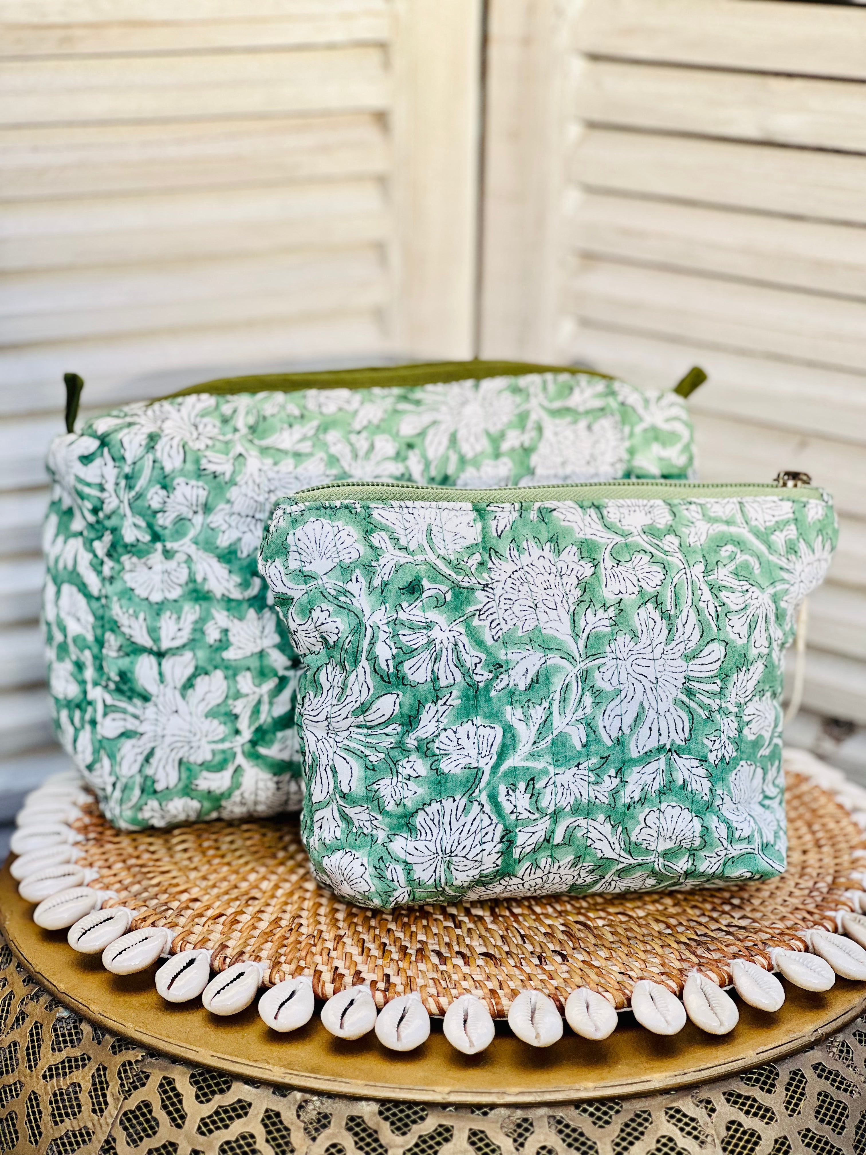 Cosmetic Pouch - Green