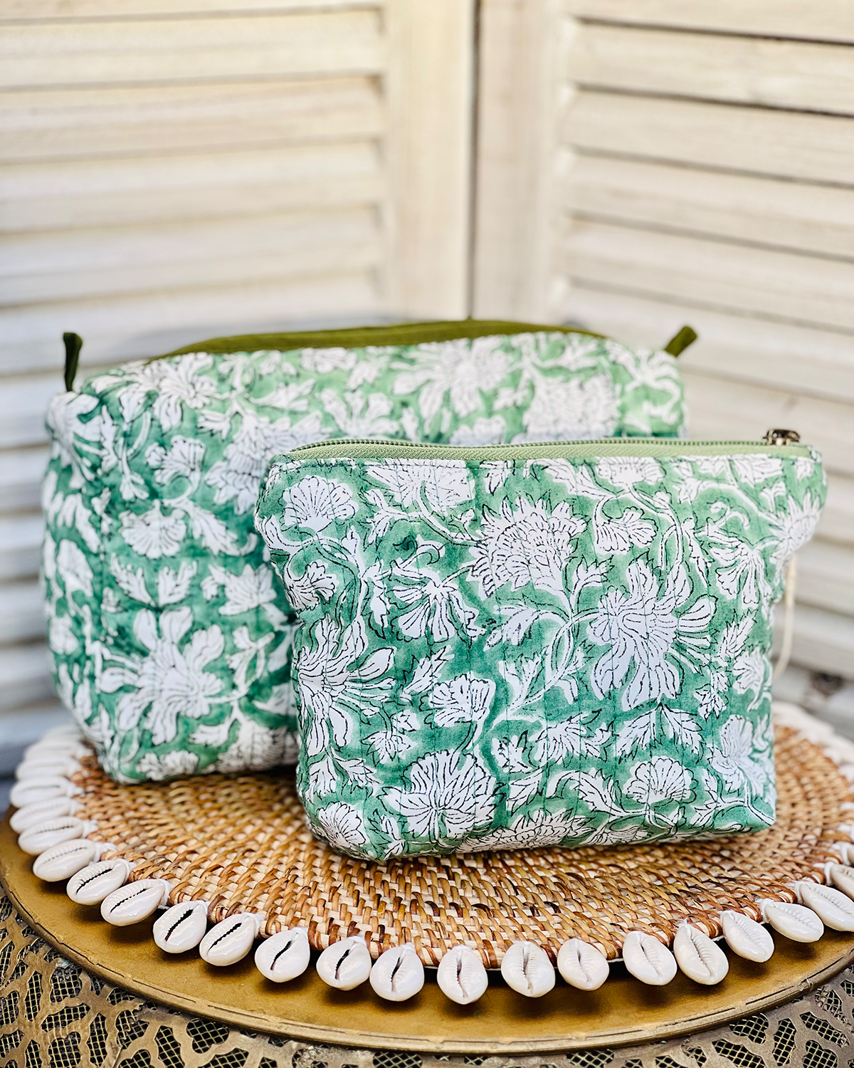 Cosmetic Pouch - Green