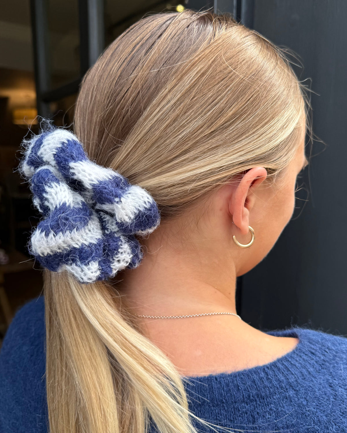 Knitted Scrunchie