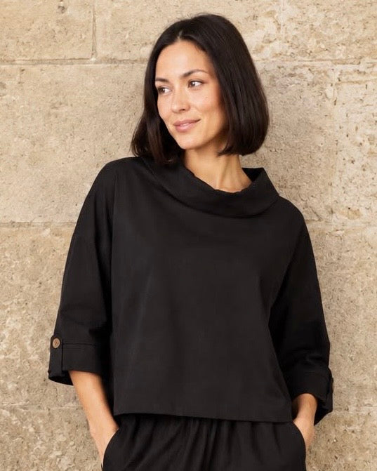 Yalinda Top - Black