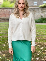 Vecouly Collared Knit - Marine