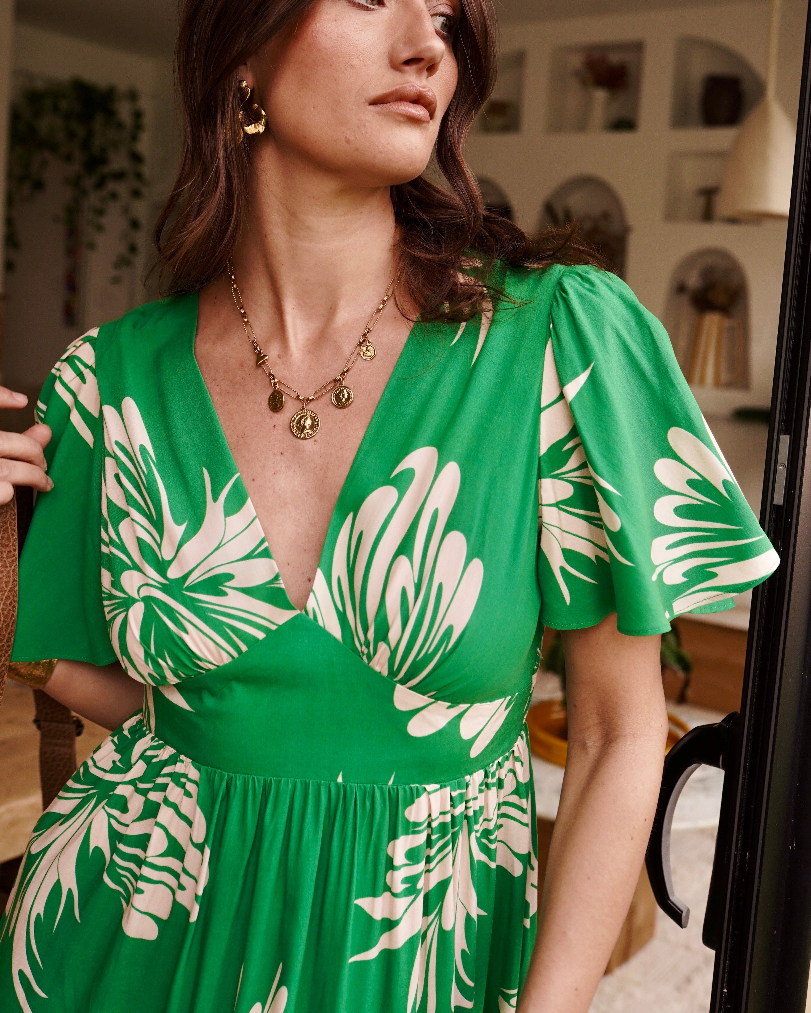 Jasmine Dress - Green