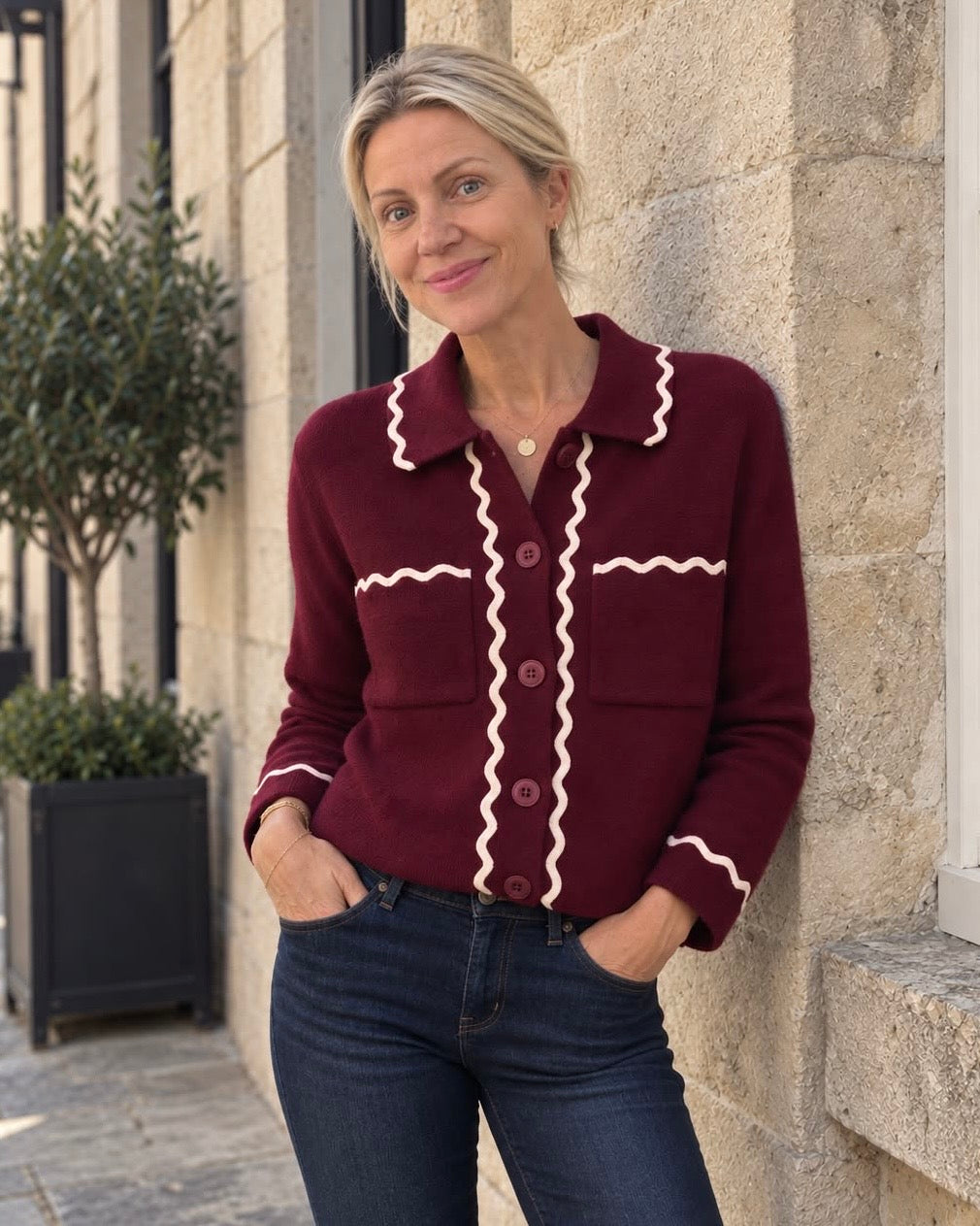 Valiano Cardigan - Malaga