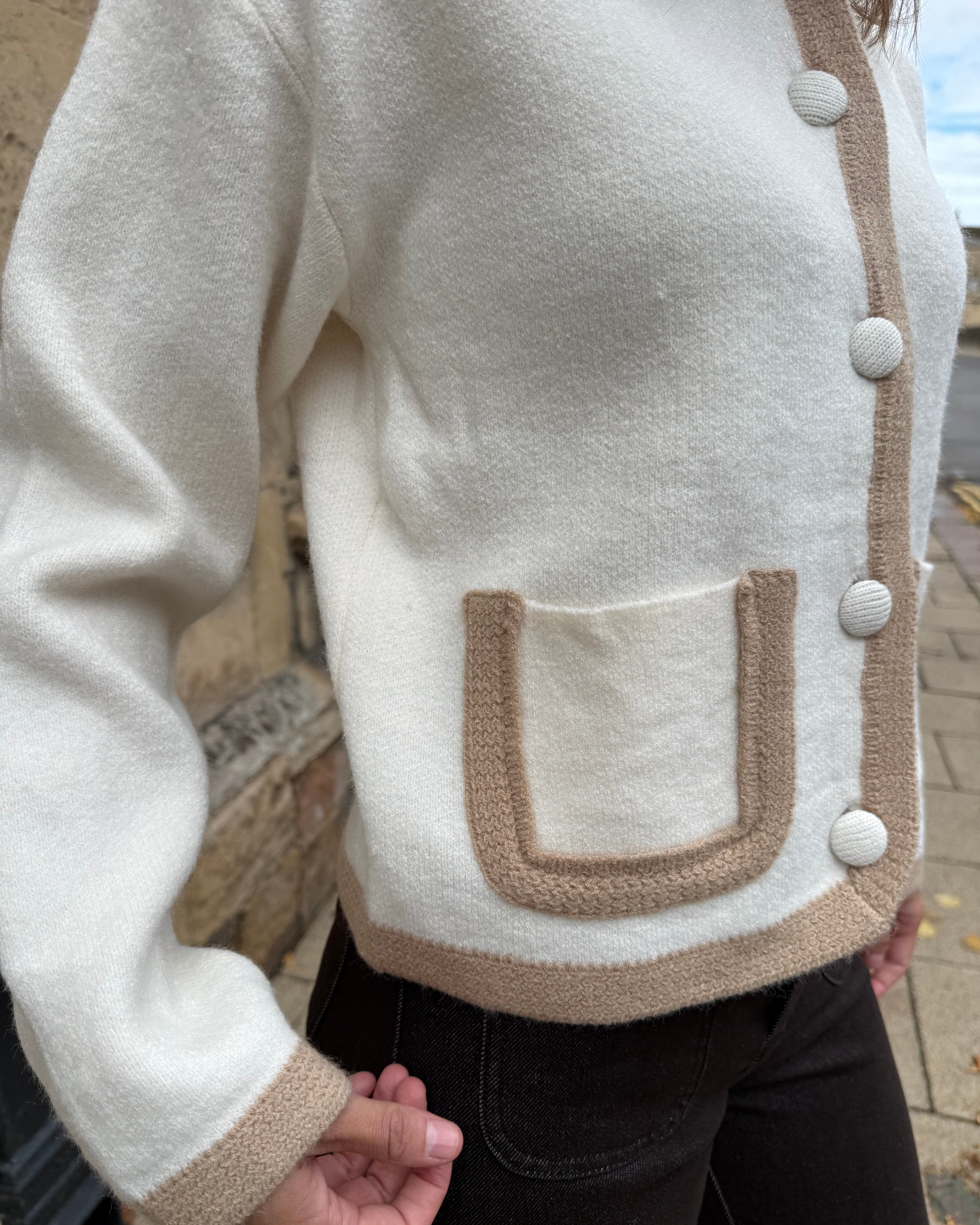 Elspeth Knit - Cream