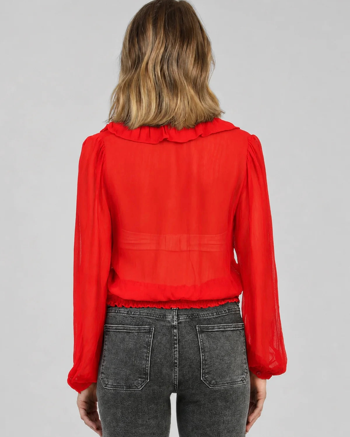 Samista Blouse - Rouge