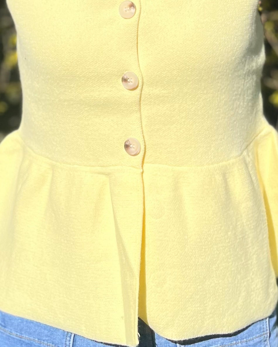 Peppa Top - Yellow