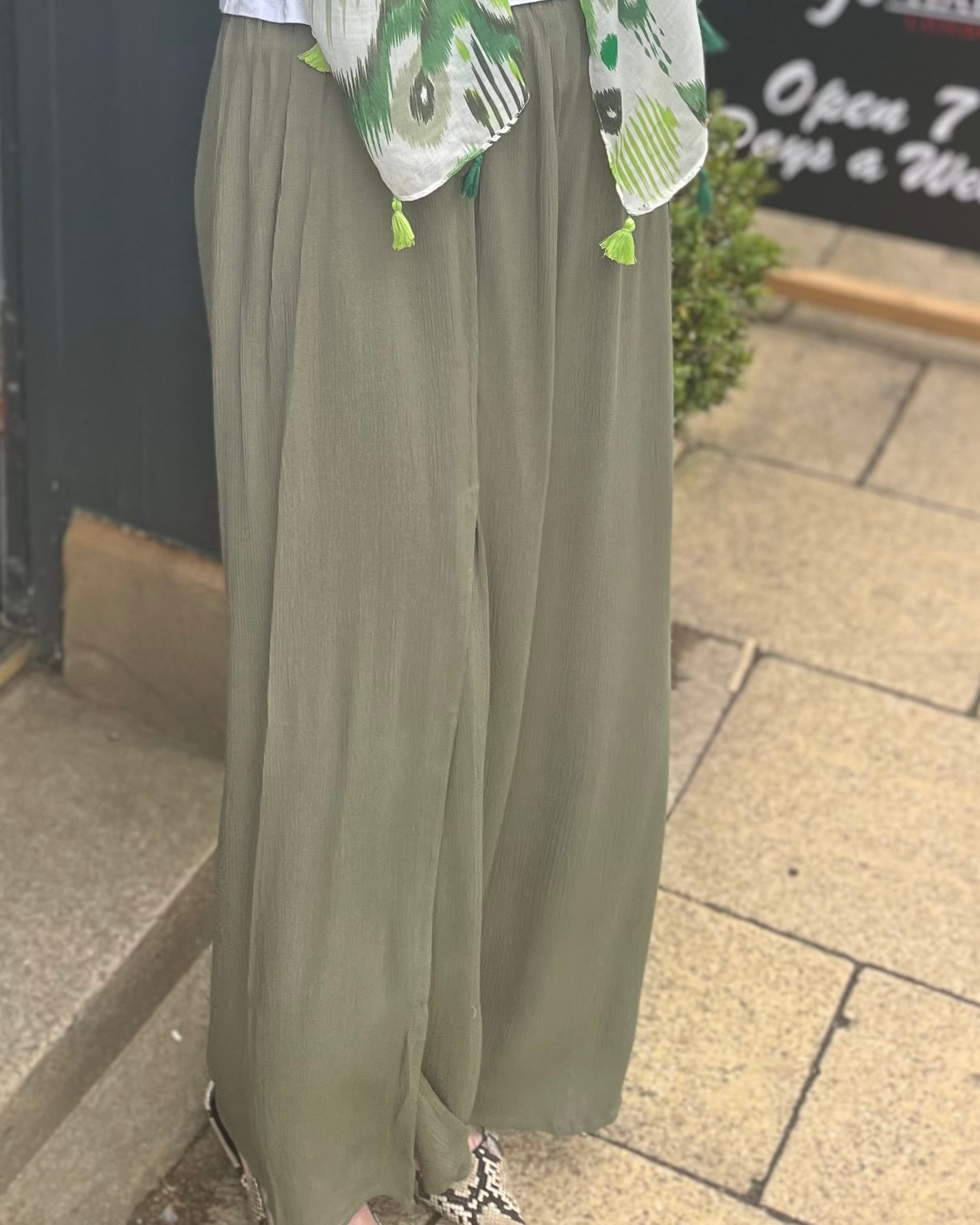 Marina Trouser - Khaki