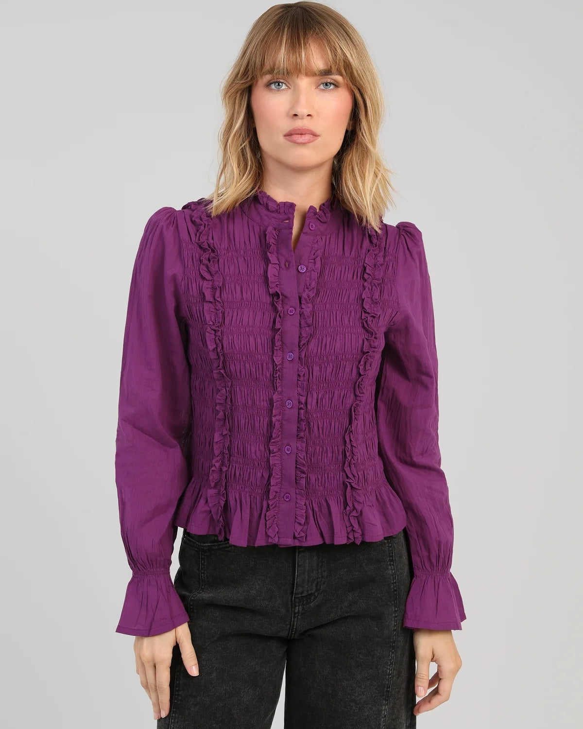 Sloany Blouse - Violine