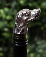 Dog Bottle Stopper - Silver Nickel