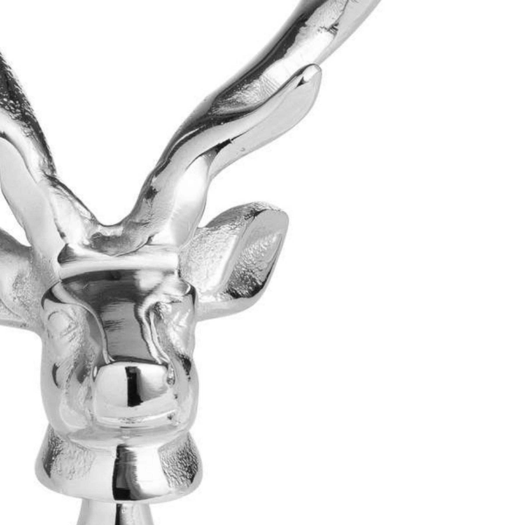 Stag Bottle Stopper - Silver Nickel