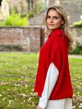 Linna Zipped Poncho