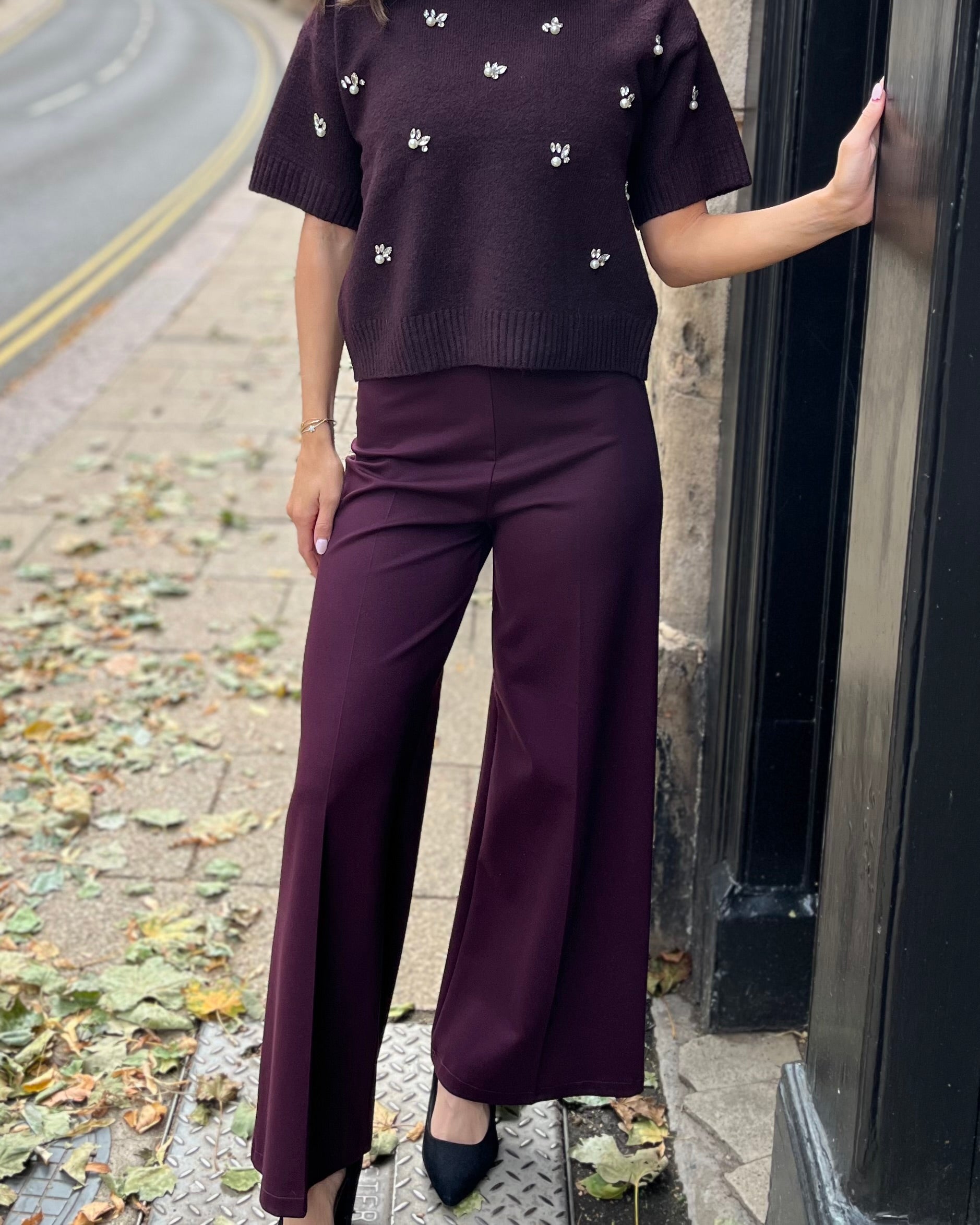 Italian Flared Trousers