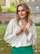 Rose Blouse - Cream