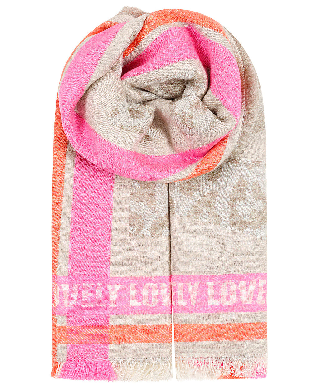 Ombre Scarf - Lovely Nude