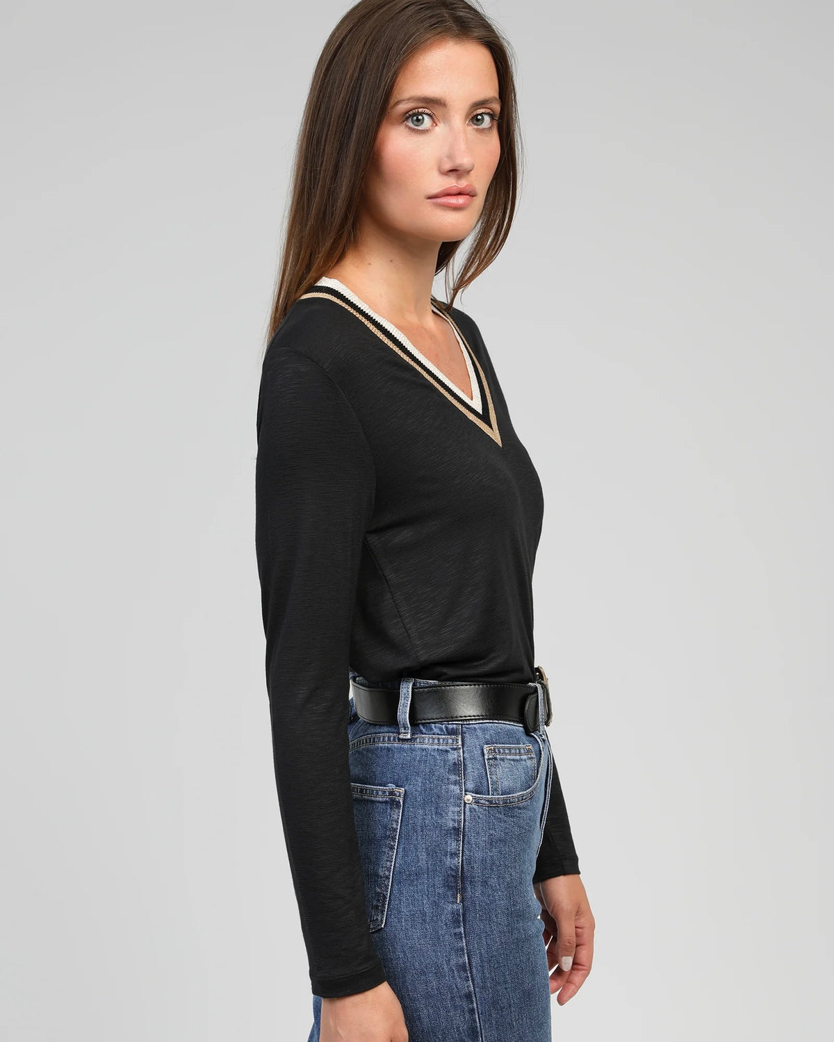Tongali Top - Noir