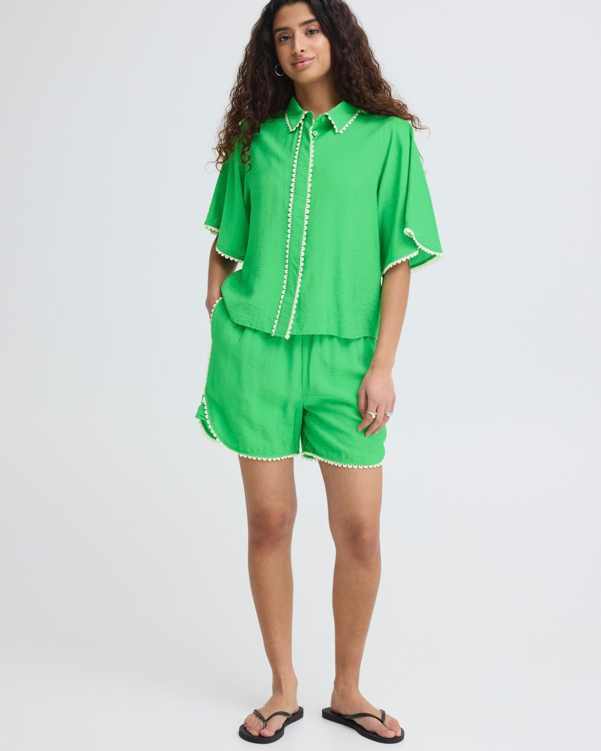 Leni Shorts - Green