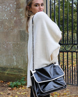 Vilma Open Knit Poncho