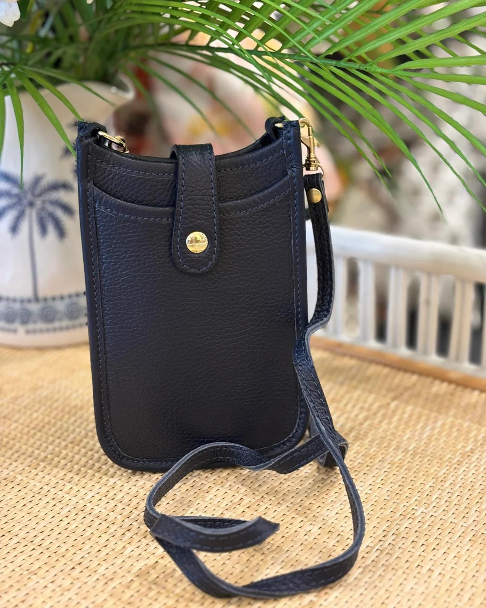 Cortona Phone Pouch - Navy