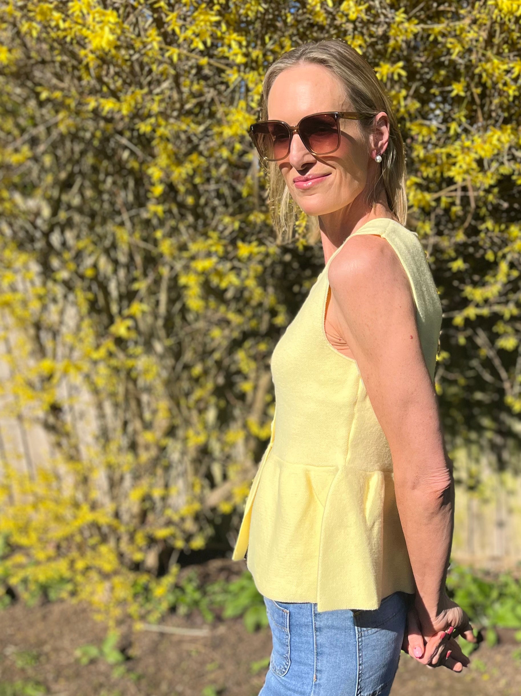 Peppa Top - Yellow