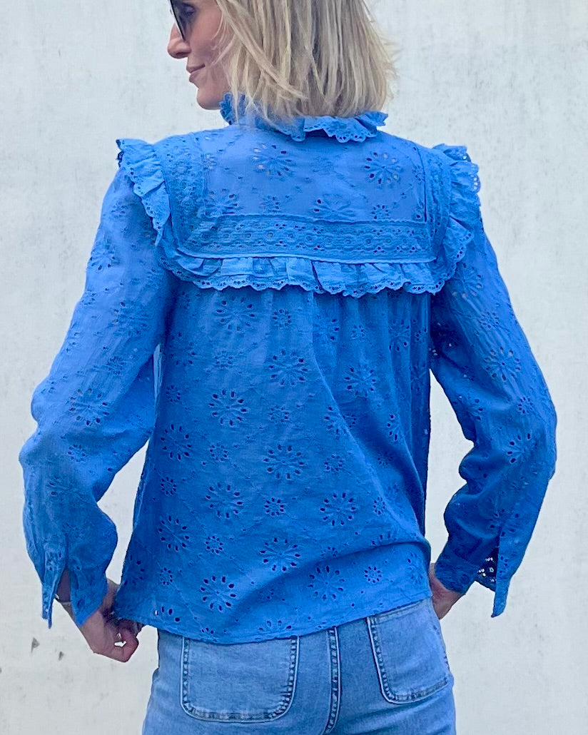 Ines Blouse - Blue